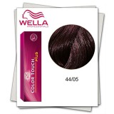 Vopsea Demi-permanenta - Wella Professionals Color Touch Plus nuanta 44/05 castaniu mediu intens natural mahon